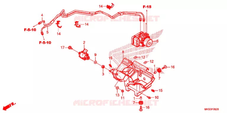 ABS MODULATOR Honda MOTO 1100 AFRICA-TWIN 2020  CRF1100AL