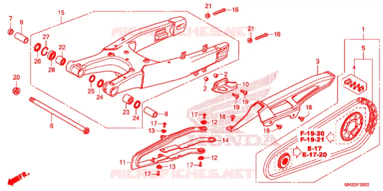 ZWAAI-ARM Honda MOTO 1100 AFRICA-TWIN 2020  CRF1100AL