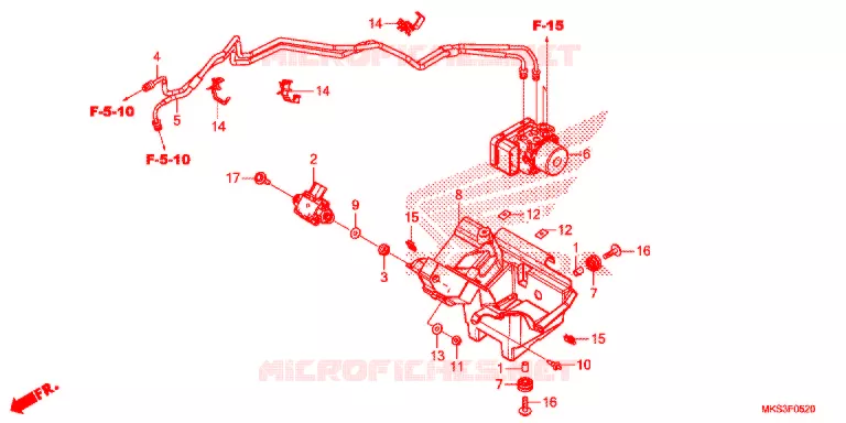ABS MODULATOR Honda MOTO 1100 AFRICA-TWIN 2020  CRF1100A4L