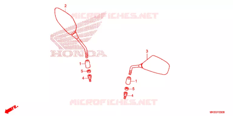 SPIEGEL Honda MOTO 1100 AFRICA-TWIN 2020  CRF1100AL2L