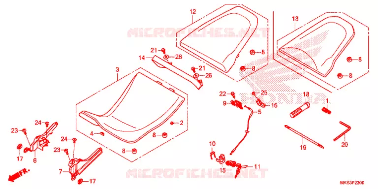 ZITTING Honda MOTO 1100 AFRICA-TWIN 2021  CRF1100AL4L