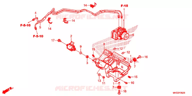 ABS MODULATOR Honda MOTO 1100 AFRICA-TWIN 2020  CRF1100D2L