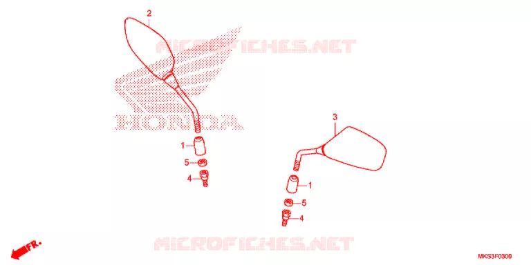 SPIEGEL Honda MOTO 1100 AFRICA-TWIN 2020  CRF1100DL2L