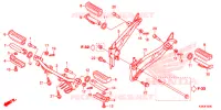 OPSTAP voor Honda CBF 160 UNICORN 2020