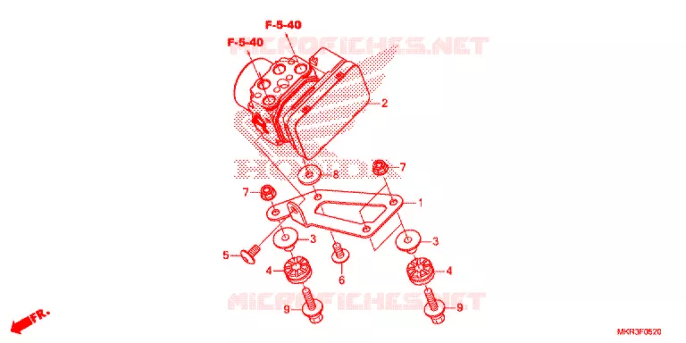 ABS MODULATOR Honda MOTO 1000 CBR 2020  CBR1000SPL