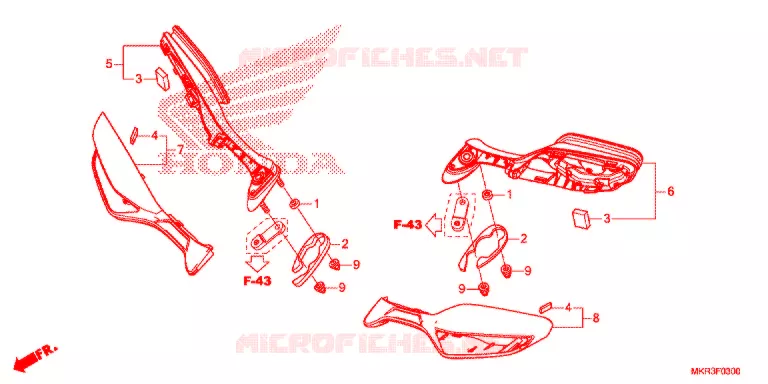 SPIEGEL Honda MOTO 1000 CBR 2020  CBR1000STL