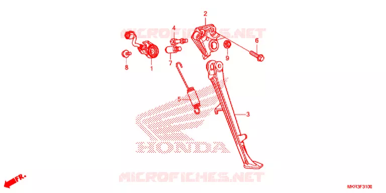 STANDAARD Honda MOTO 1000 CBR 2020  CBR1000STL