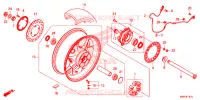 ACHTER WIEL voor Honda CBR 1000 RR 2020
