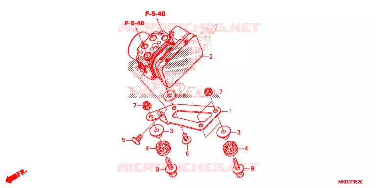 ABS MODULATOR Honda MOTO 1000 CBR 2021  CBR1000STL