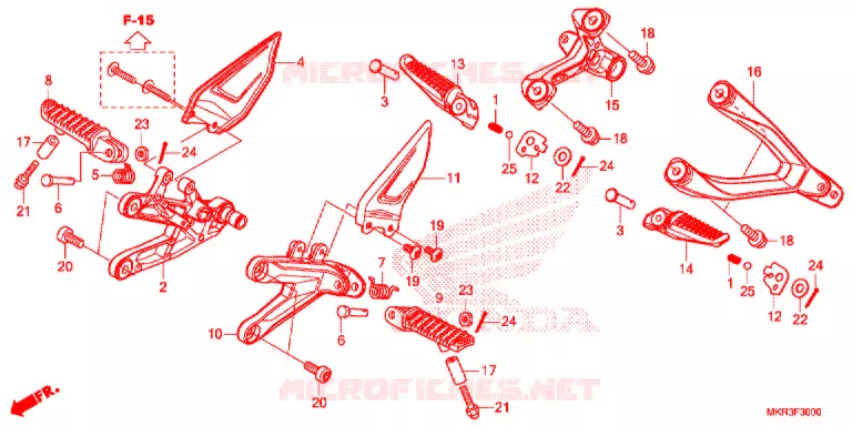 OPSTAP Honda MOTO 1000 CBR 2020  CBR1000STL