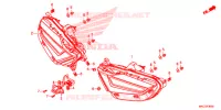 ACHTER COMBINATIE LICHT voor Honda GL 1800 GOLD WING KO 2020