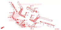 HENDEL PIJP/BOVENSTE BRUG voor Honda GL 1800 GOLD WING KO 2020