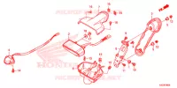 ACHTERLICHT/KENTEKEN LICHT voor Honda SUPER CUB 125 ABS 2019