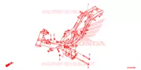 FRAME CHASSIS voor Honda SUPER CUB 125 ABS 2019