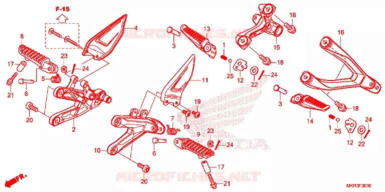 OPSTAP Honda MOTO 1000 CBR 2020  CBR1000SPM