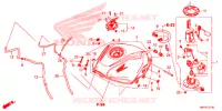 BRANDSTOF TANK/BRANDSTOF POMP voor Honda CBR 500 R ABS 2020