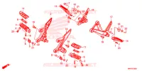OPSTAP voor Honda CBR 500 R ABS 2020