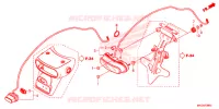 ACHTERLICHT/KENTEKEN LICHT voor Honda REBEL 500 ABS 2020