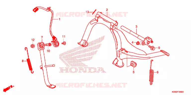 STANDAARD Honda SCOOTER 300 FORZA 2020  NSS300AL