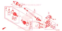 VOOR KNOKKEL/VOOR AANDRIJFAS voor Honda PIONEER 1000 M5 DELUXE 2020