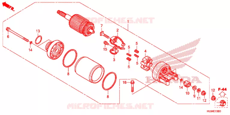 STARTEN MOTOR Honda ATV 1000 TALON 2021  SXS1000S2XM