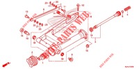 ZWAAI ARM voor Honda SHADOW VT 750 AERO 2020
