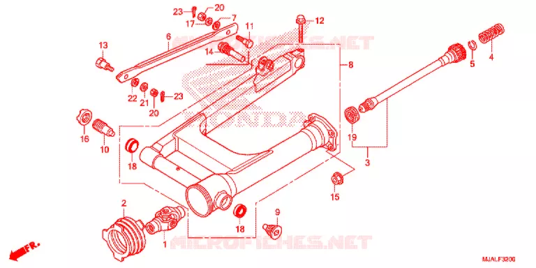 ZWAAI-ARM Honda MOTO 750 SHADOW 2020  VT750CL