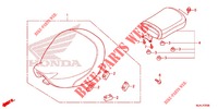 ZITTING (VT750C/CS) voor Honda SHADOW VT 750 AERO 2020
