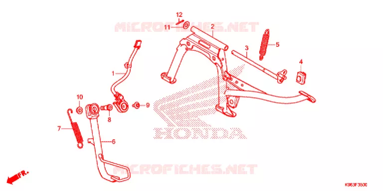 STANDAARD Honda SCOOTER 125 PCX 2021  WW125L