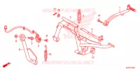 STANDAARD/KICKSTARTER ARM voor Honda CLICK 125 I RACING 2014