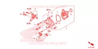 WATERPOMP voor Honda CLICK 125 I RACING 2014
