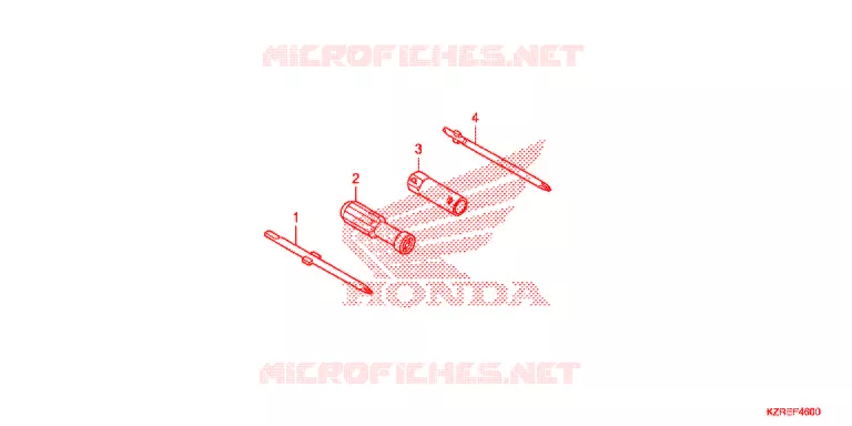 GEREEDSCHAP Honda SCOOTER 125 CLICK 2014  ACB125SE