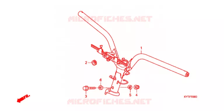 HENDEL PIJP Honda SCOOTER 110 SCOOPY 2011  ACD110CSC