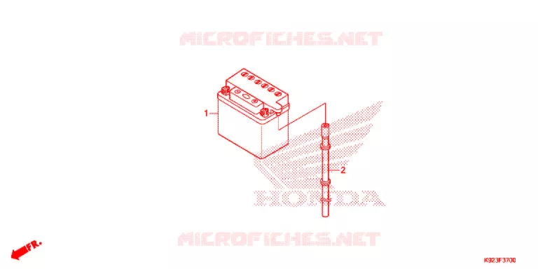 ACCU Honda MOTO 110 WAVE 2021  AFS110SPJ