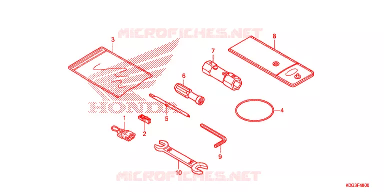 GEREEDSCHAP Honda MOTO 125 CUB 2021  C125AL