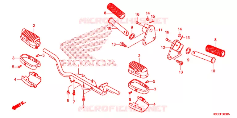 OPSTAP Honda MOTO 125 CUB 2020  C125AL