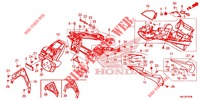 ACHTER STROOMLIJNKAP voor Honda CB 1000 R ABS 2020