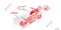 MERK voor Honda CB 1000 R ABS 2020