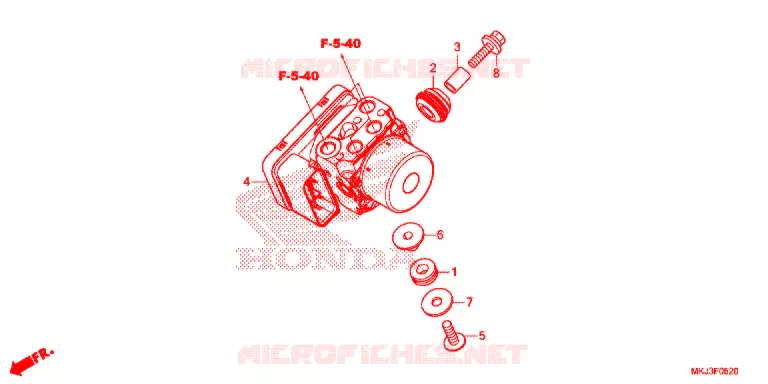 ABS MODULATOR Honda MOTO 1000 CB 2020  CB1000RAL