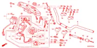 HENDEL PIJP/BOVENSTE BRUG voor Honda CB 1300 SUPER FOUR 2019