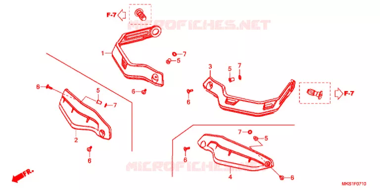  HANDKAP Honda MOTO 1100 AFRICA-TWIN 2020  CRF1100AL2L