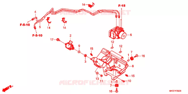 ABS MODULATOR Honda MOTO 1100 AFRICA-TWIN 2020  CRF1100D4L