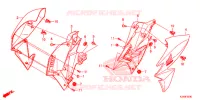 DEKBAND voor Honda CB 250 TWISTER 2017