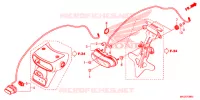 ACHTERLICHT/KENTEKEN LICHT   voor Honda REBEL 500 2020
