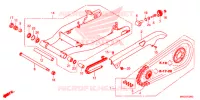 ZWAAI ARM   voor Honda REBEL 500 2020