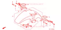 VOOR STROOMLIJNKAP  voor Honda BIG ONE 1000 1995