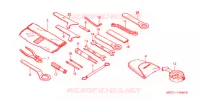 GEREEDSCHAP  voor Honda CBR 600 RR 2004