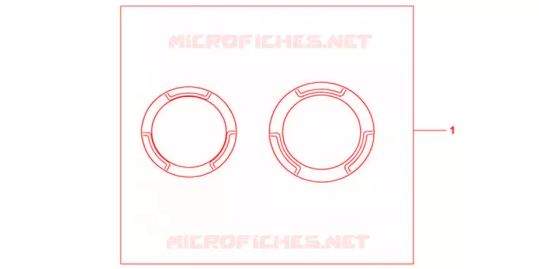 CRANCASE RING SET  Honda MOTO 600 HORNET 2011  CB600FAB