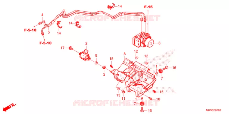 ABS MODULATOR   Honda MOTO 1100 AFRICA-TWIN 2021  CRF1100A2M