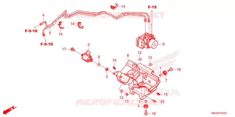 ABS MODULATOR  Honda MOTO 1100 AFRICA-TWIN 2021  CRF1100A4M